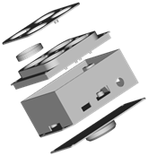 Assembled multispectral camera